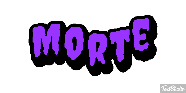 Morte Texteffekt