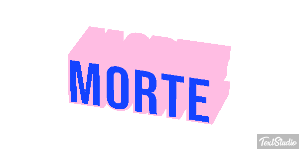 Morte Texteffekt