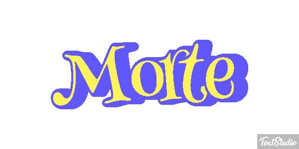 Morte Texteffekt