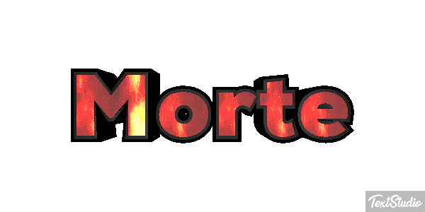 Morte Texteffekt