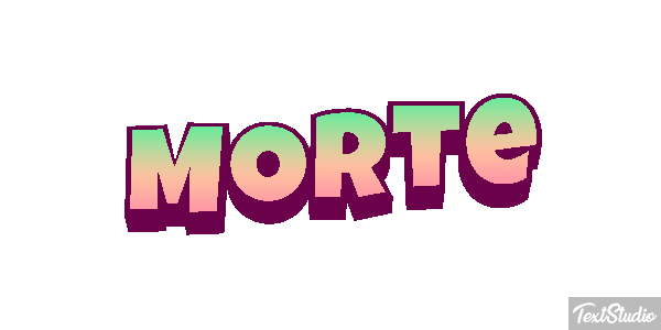 Morte Texteffekt