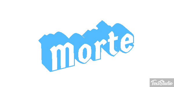 Morte Texteffekt