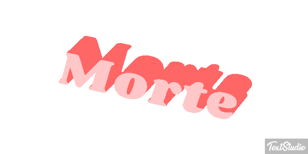 Morte Texteffekt