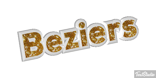 Béziers Текстовый эффект