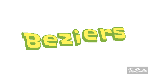 Béziers Текстовый эффект