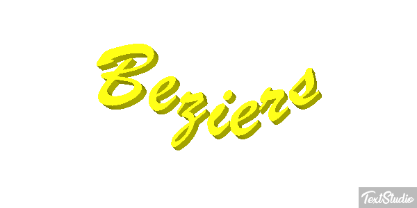 Béziers Текстовый эффект