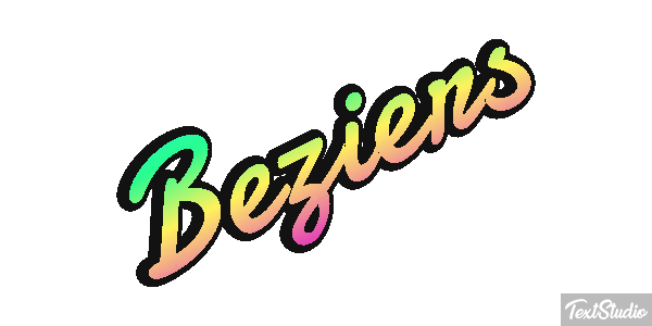 Béziers Текстовый эффект