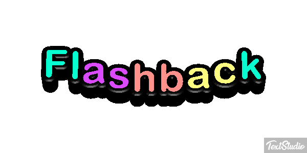 Flashback Efekt tekstowy