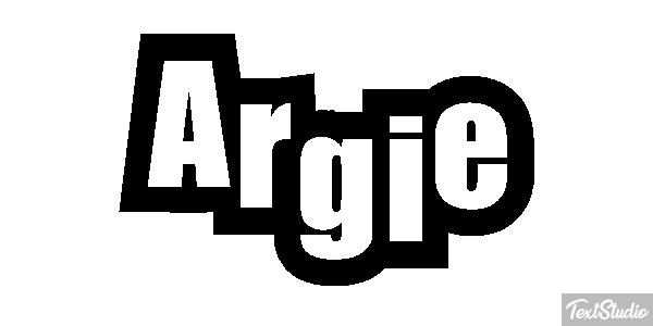 Argie Texteffekt
