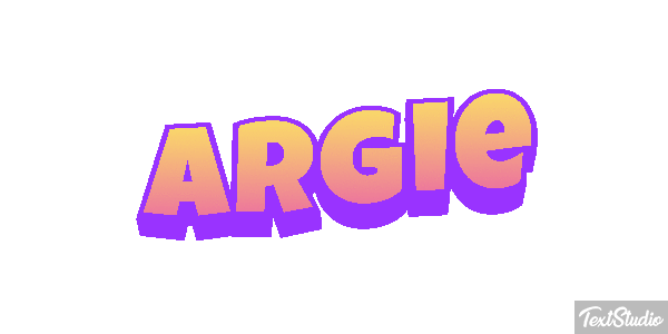 Argie Texteffekt