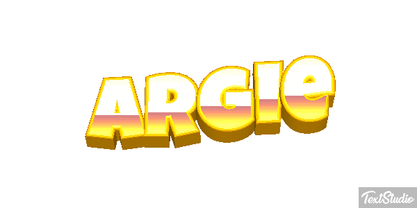 Argie Texteffekt