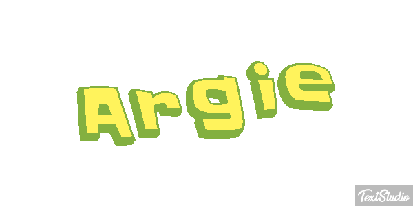 Argie Texteffekt