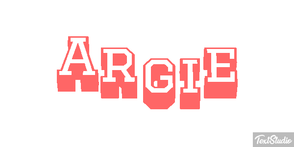 Argie Texteffekt