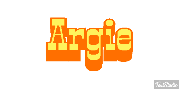 Argie Texteffekt