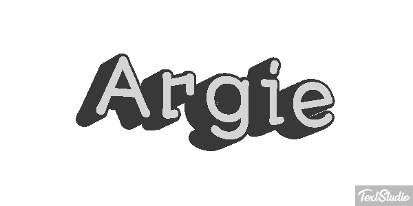 Argie Texteffekt