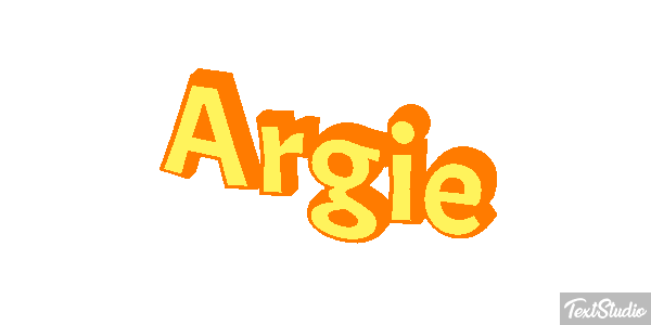 Argie Texteffekt