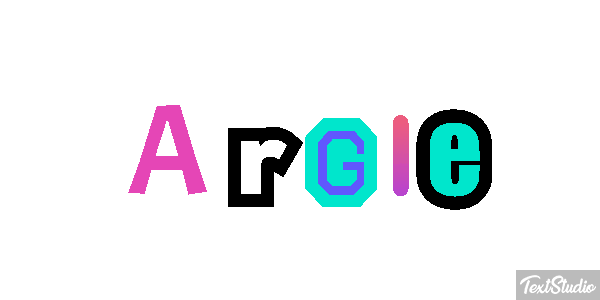 Argie Texteffekt