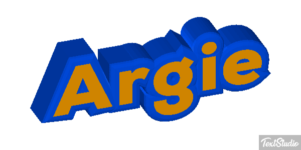 Argie Texteffekt