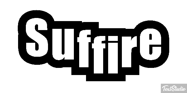 Suffire Effet de texte