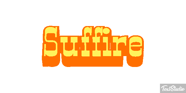 Suffire Effet de texte