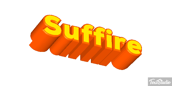 Suffire Effet de texte