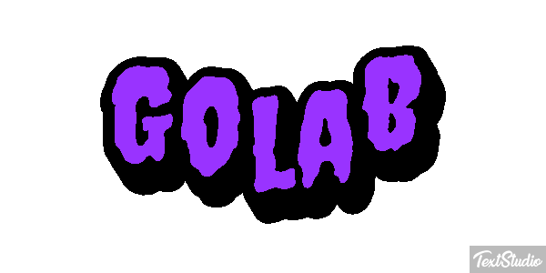 Gołąb Efeito do texto
