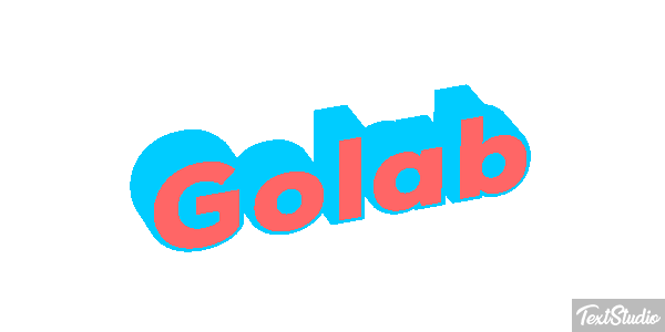 Gołąb Efeito do texto