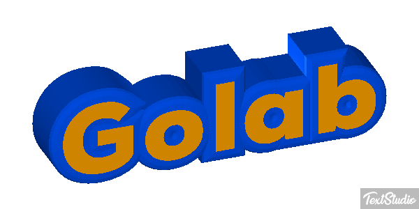 Gołąb Efeito do texto