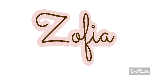 Zofia Efekt tekstowy