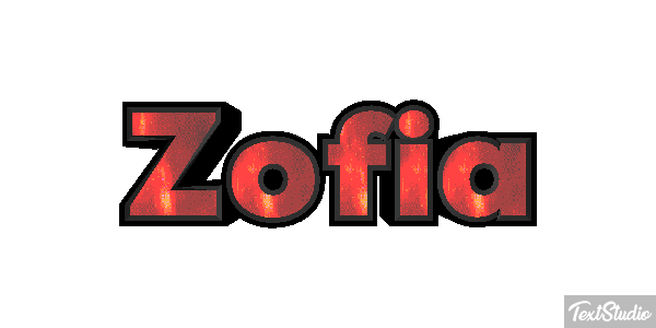 Zofia Efekt tekstowy