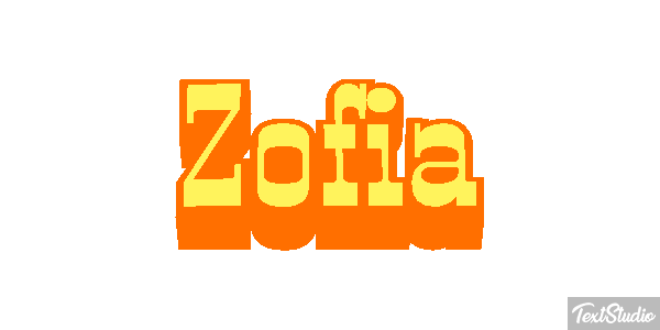Zofia Efekt tekstowy