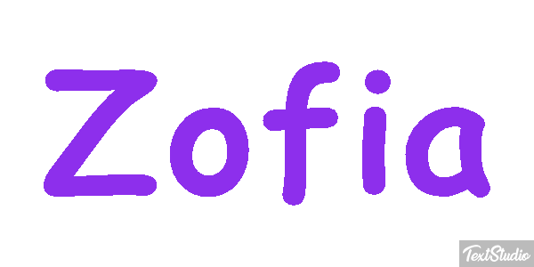 Zofia Efekt tekstowy