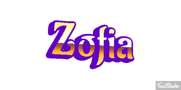 Zofia Efekt tekstowy