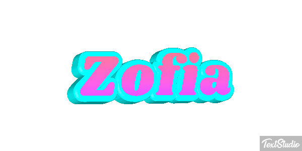 Zofia Efekt tekstowy