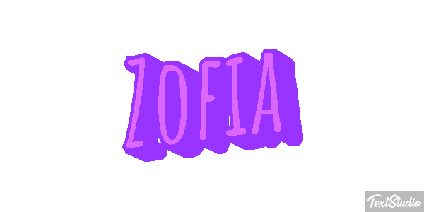 Zofia Efekt tekstowy