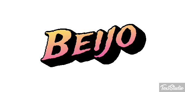 Beijo Текстовый эффект