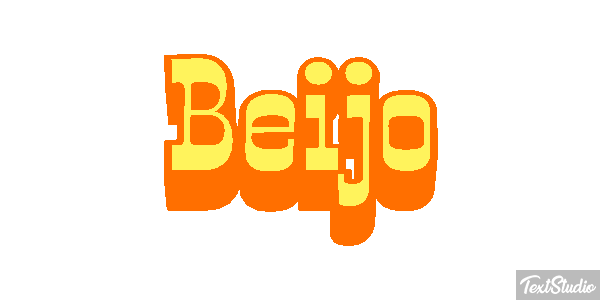 Beijo Текстовый эффект