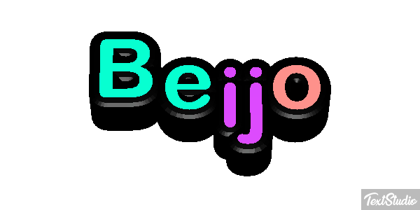 Beijo Текстовый эффект