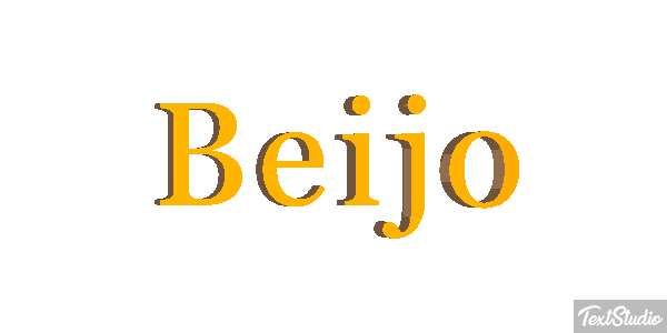 Beijo Текстовый эффект