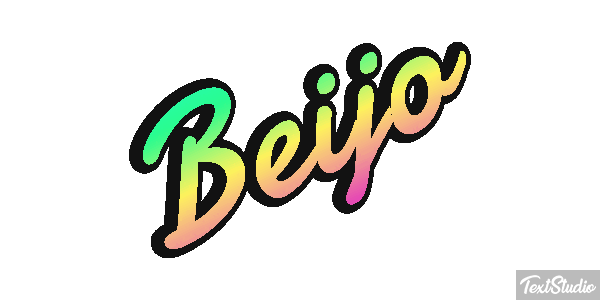 Beijo Текстовый эффект