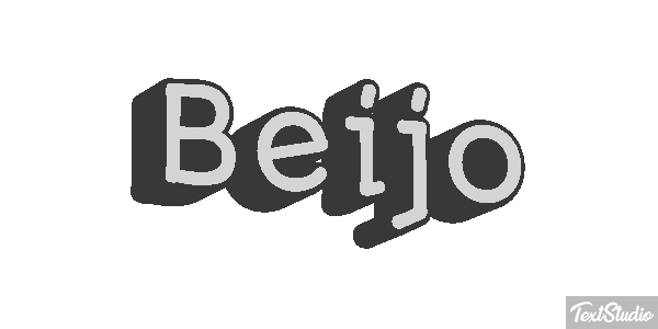 Beijo Текстовый эффект