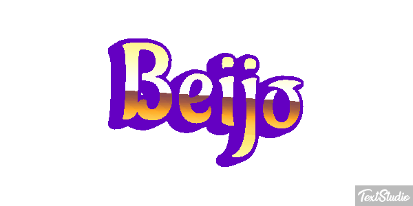 Beijo Текстовый эффект