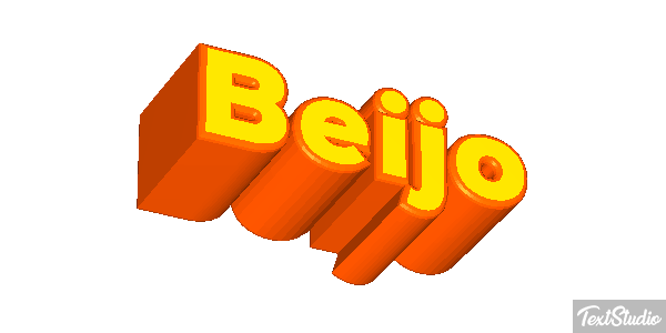 Beijo Текстовый эффект