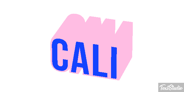 Cali Text effect