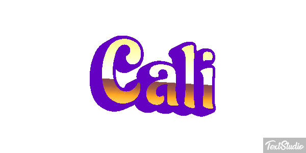 Cali Text effect