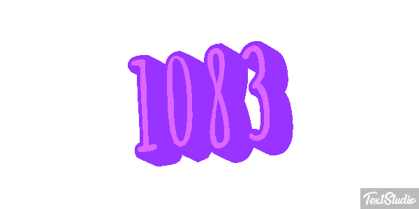 1083 Text effect
