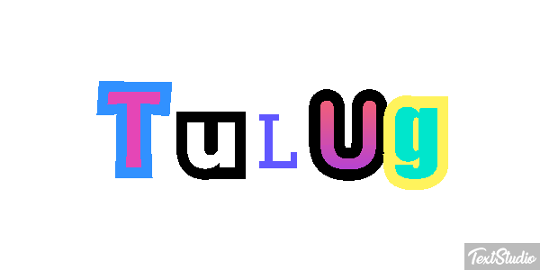Tuluğ Effetto testo