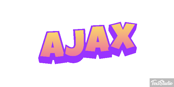 Ajax Effetto testo