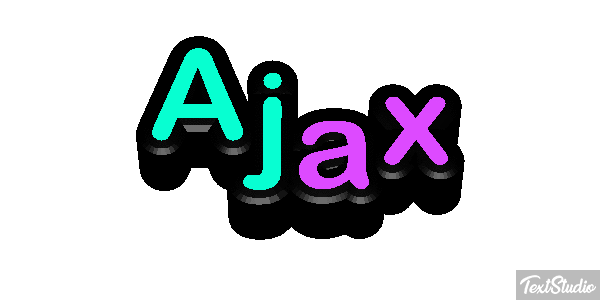 Ajax Effetto testo