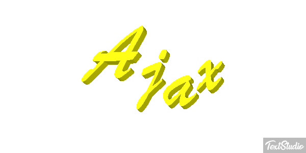 Ajax Effetto testo